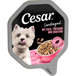 Økonomipakke: 28 x 150 g Cesar alubakker