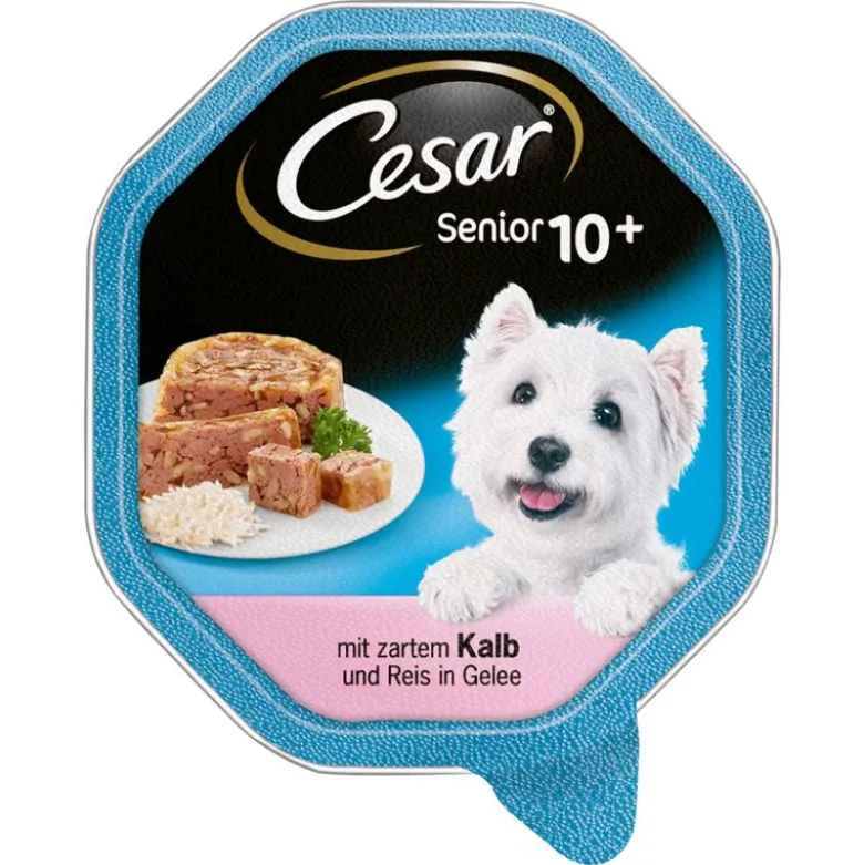 Økonomipakke: 28 x 150 g Cesar alubakker