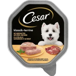 Økonomipakke: 56 x 150 g Cesar alubakker