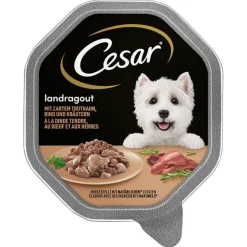 Økonomipakke: 56 x 150 g Cesar alubakker
