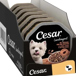 Økonomipakke: 56 x 150 g Cesar alubakker
