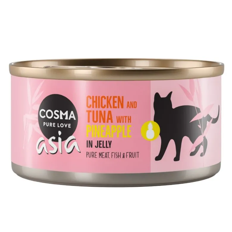 Økonomipakke: 24 x 170 g Cosma Asia Fruit i gelé