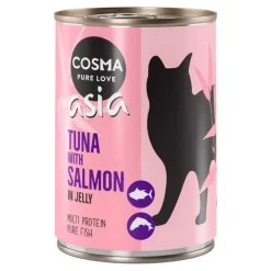 Økonomipakke: 24 x 400 g Cosma Asia i gelé