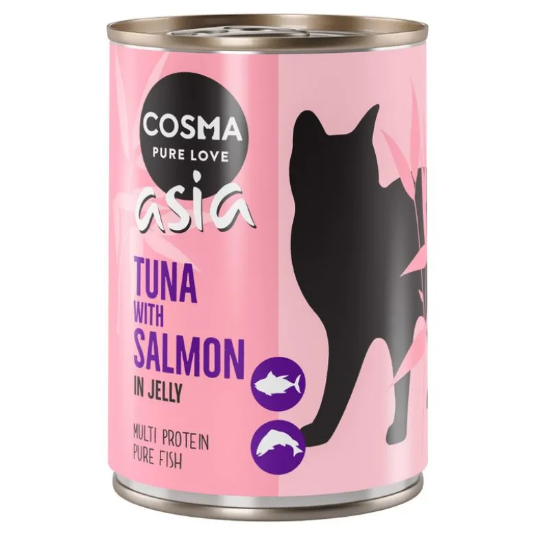 Økonomipakke: 24 x 400 g Cosma Asia i gelé
