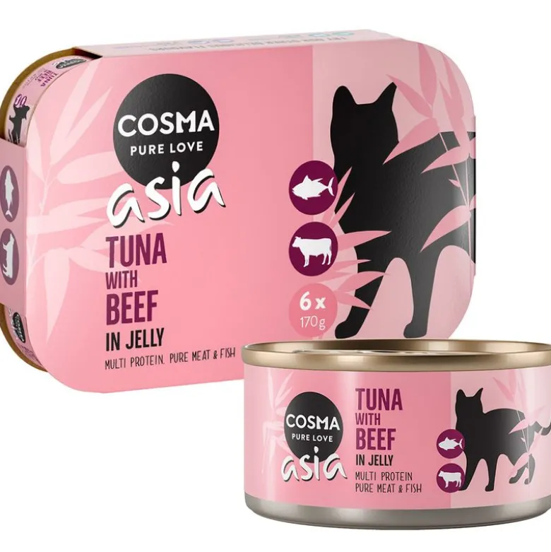 Økonomipakke: 24 x 170 g Cosma Asia i gelé