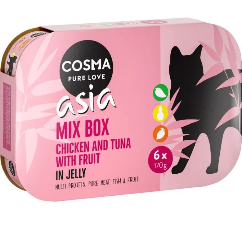 Økonomipakke: 24 x 170 g Cosma Asia i gelé