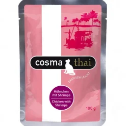 Økonomipakke: 24 x 100 g Cosma Asia portionspose
