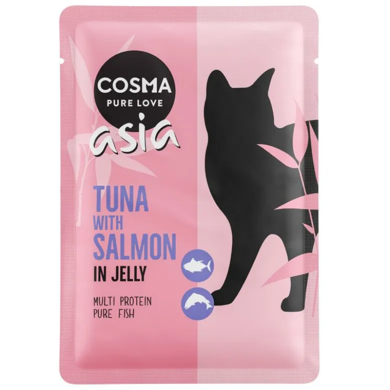 Økonomipakke: 24 x 100 g Cosma Asia portionspose