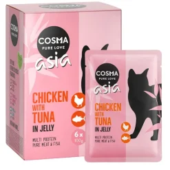 Økonomipakke: 24 x 100 g Cosma Asia portionspose