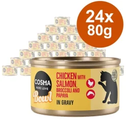 Økonomipakke: 24 x 80 g Cosma Bowl