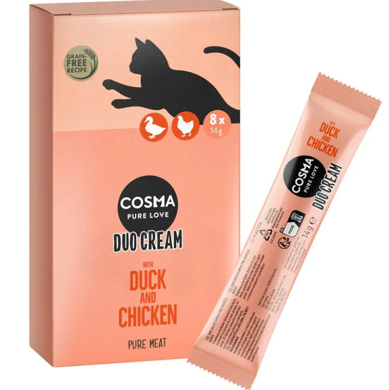 Økonomipakke: 24 x 14 g Cosma DUO Cream