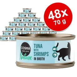 Økonomipakke: 48 x 70 g Cosma Nature