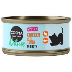 Økonomipakke: 24 x 70 g Cosma Nature Kitten