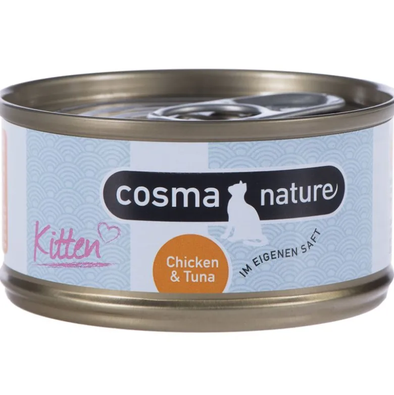 Økonomipakke: 24 x 70 g Cosma Nature Kitten