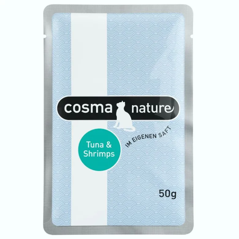 Økonomipakke: 18 x 50 g Cosma Nature portionsposer