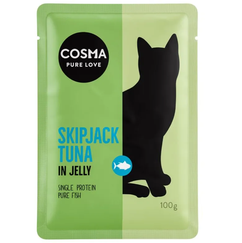 Økonomipakke: 24 x 100 g Cosma Original portionsposer