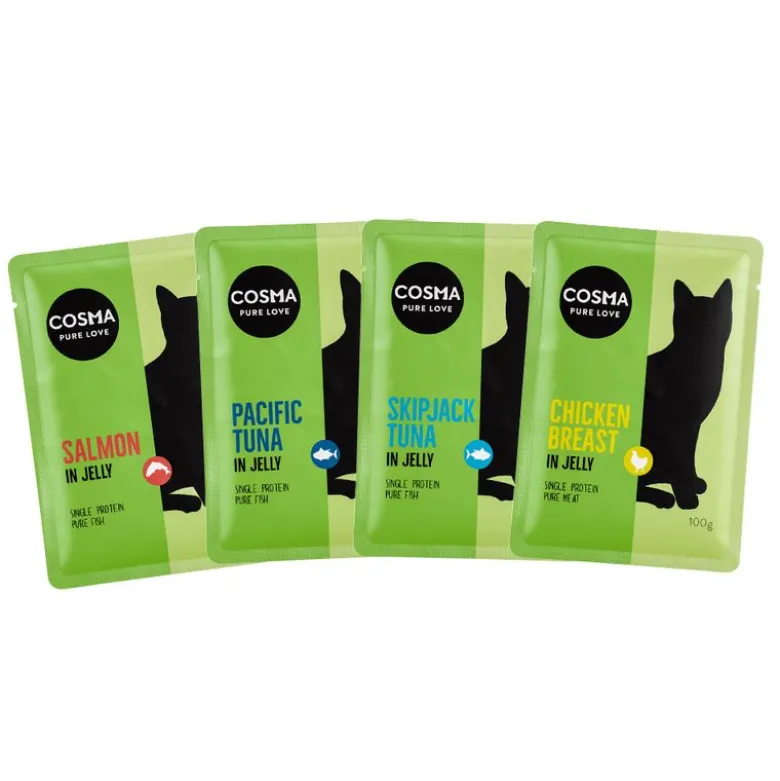 Økonomipakke: 24 x 100 g Cosma Original portionsposer
