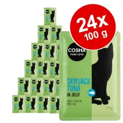Økonomipakke: 24 x 100 g Cosma Original portionsposer