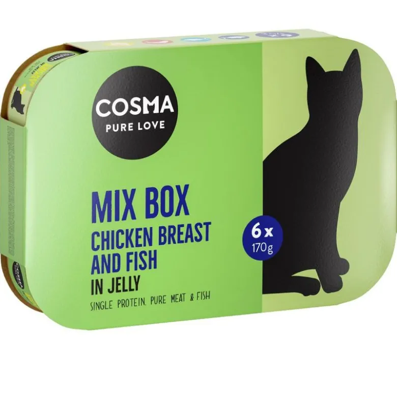 Økonomipakke: 24 x 170 g Cosma Original i gelé