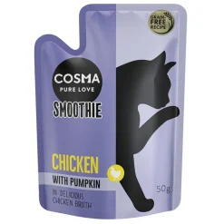 Økonomipakke: 12 x 50 g Cosma Smoothies