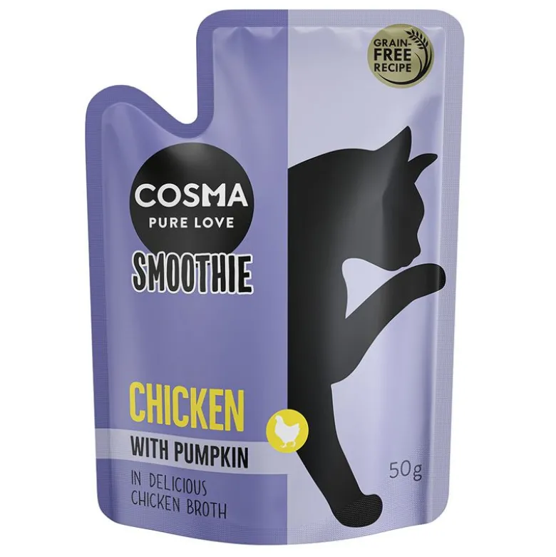 Økonomipakke: 12 x 50 g Cosma Smoothies