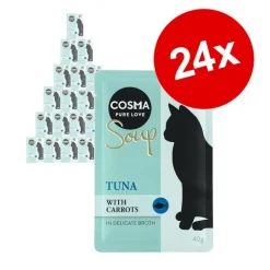 Økonomipakke: 24 x 40 g Cosma Soup