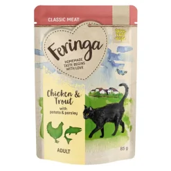 Økonomipakke: 48 x 85 g Feringa Classic Meat Menu Portionspose