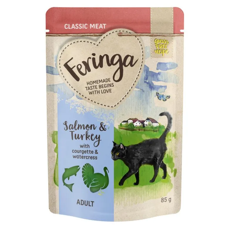 Økonomipakke: 48 x 85 g Feringa Classic Meat Menu Portionspose