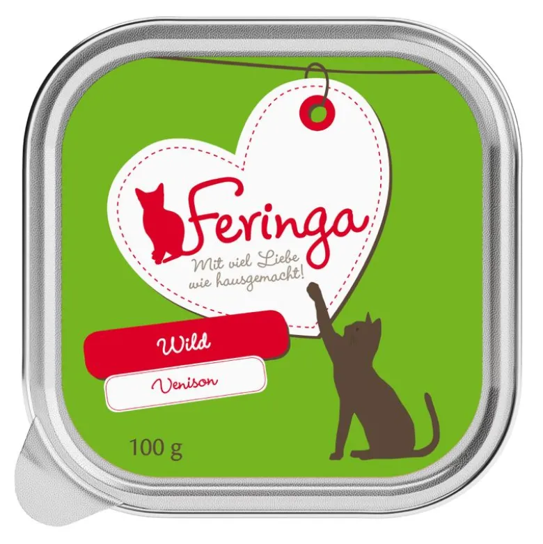 Økonomipakke: 24 x 100 g Feringa Classic Meat Menu Alubakke
