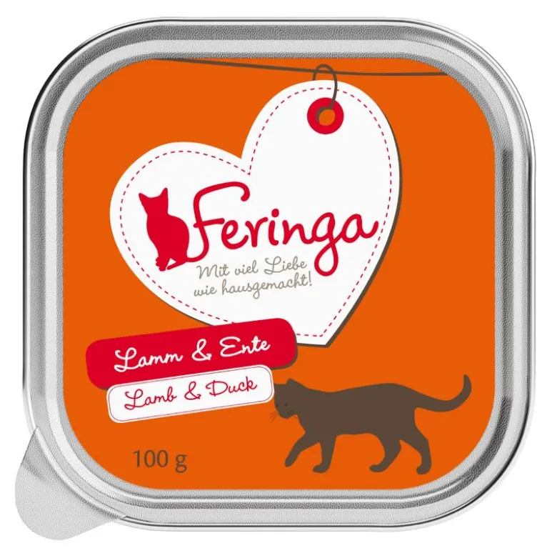 Økonomipakke: 24 x 100 g Feringa Classic Meat Menu Alubakke