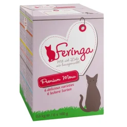 Økonomipakke: 24 x 100 g Feringa Classic Meat Menu Alubakke