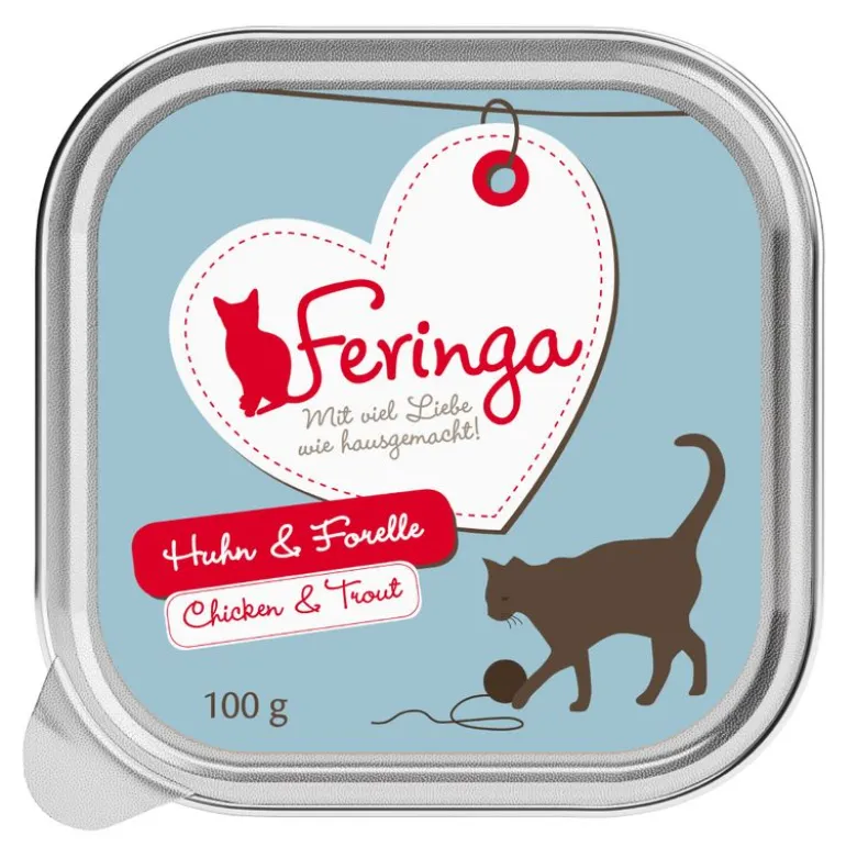 Økonomipakke: 24 x 100 g Feringa Classic Meat Menu Alubakke