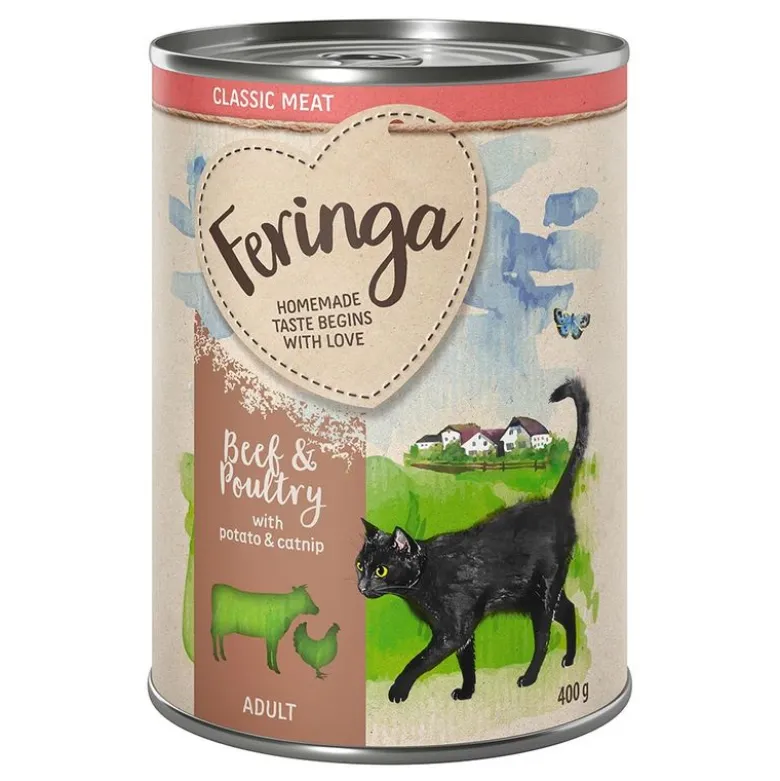 Økonomipakke: 24 x 400 g Feringa Classic Meat Menu