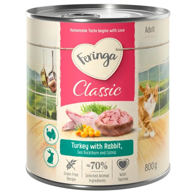 Økonomipakke: 24 x 800 g Feringa Classic Meat Menu