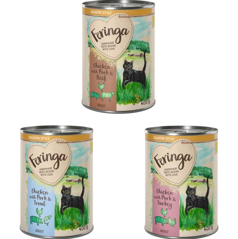 Økonomipakke: 24 x 400 g Feringa Country Style Menu