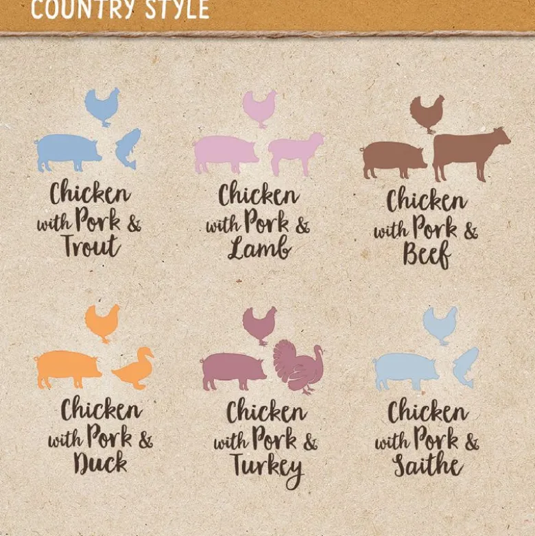 Økonomipakke: 24 x 400 g Feringa Country Style Menu