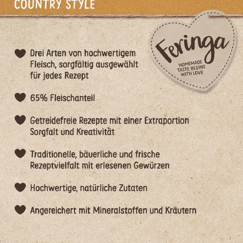 Økonomipakke: 24 x 400 g Feringa Country Style Menu
