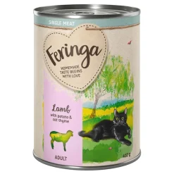 Økonomipakke: 12 x 410 g Feringa Single Meat Menu