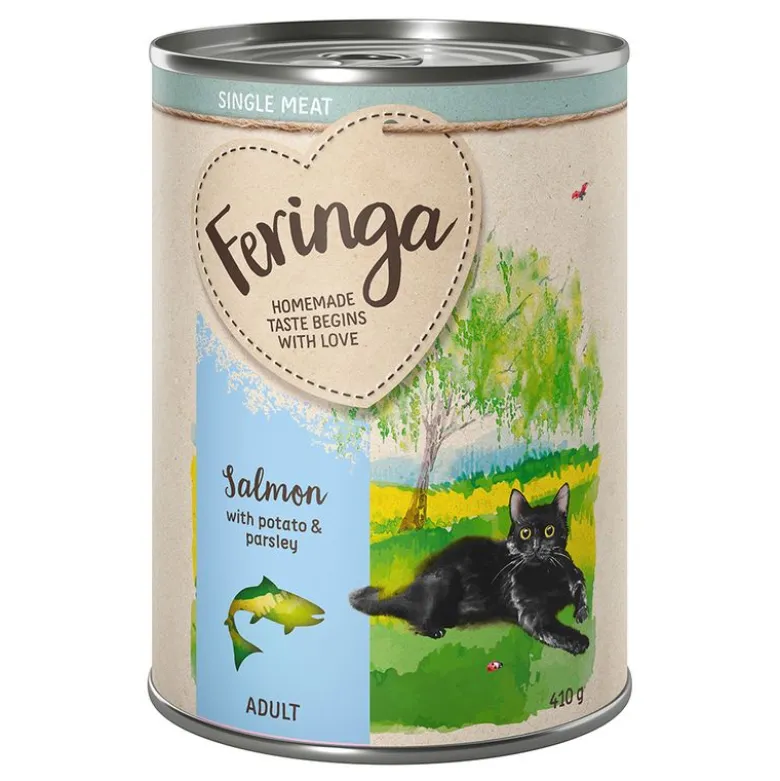 Økonomipakke: 12 x 410 g Feringa Single Meat Menu