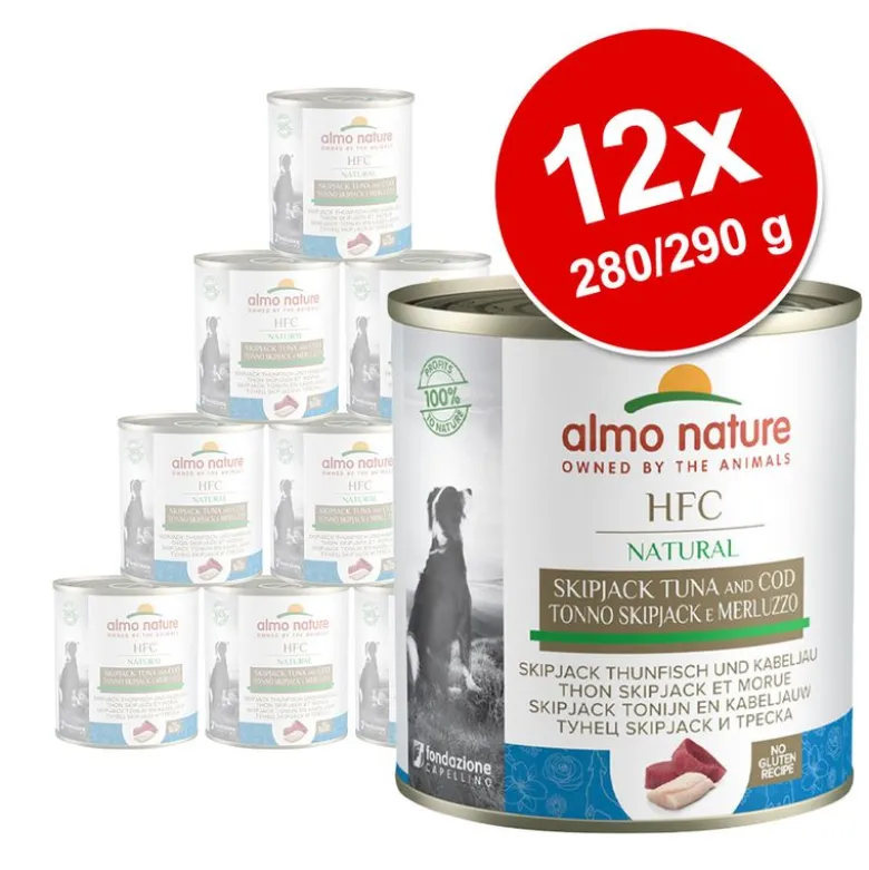 Økonomipakke: 12 x 280 g / 290 g Almo Nature HFC