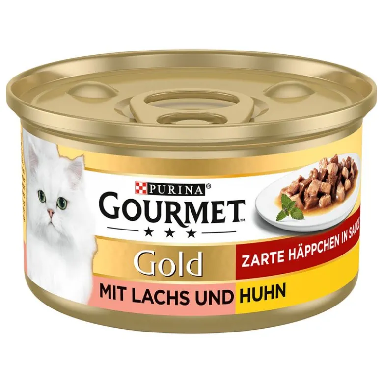 Økonomipakke: 24 x 85 g Gourmet Gold Møre Bidder