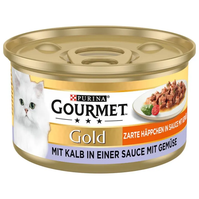Økonomipakke: 24 x 85 g Gourmet Gold Møre Bidder