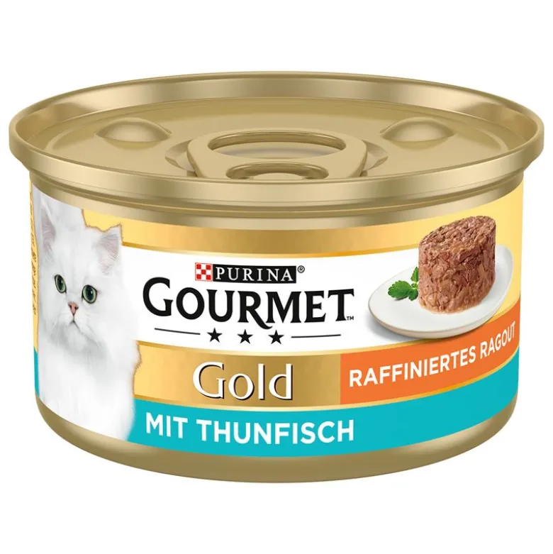 Økonomipakke: 48 x 85 g Gourmet Gold Raffineret Ragout