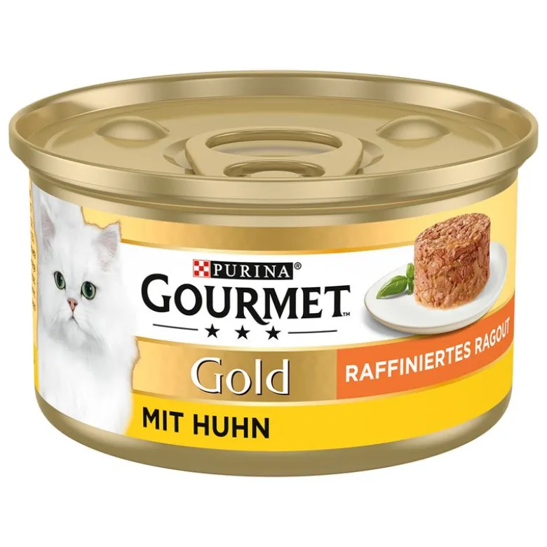 Økonomipakke: 48 x 85 g Gourmet Gold Raffineret Ragout