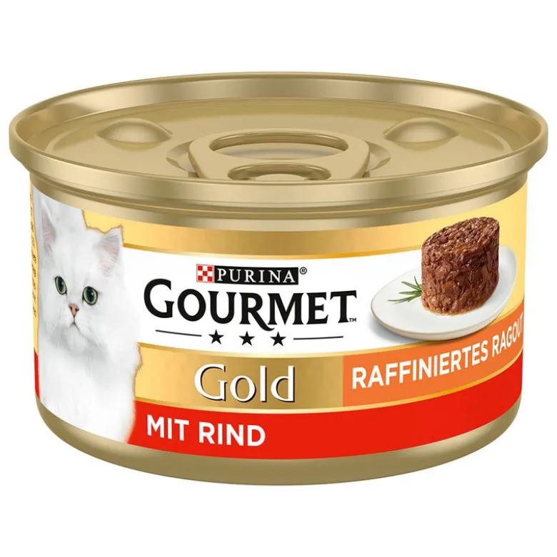 Økonomipakke: 48 x 85 g Gourmet Gold Raffineret Ragout