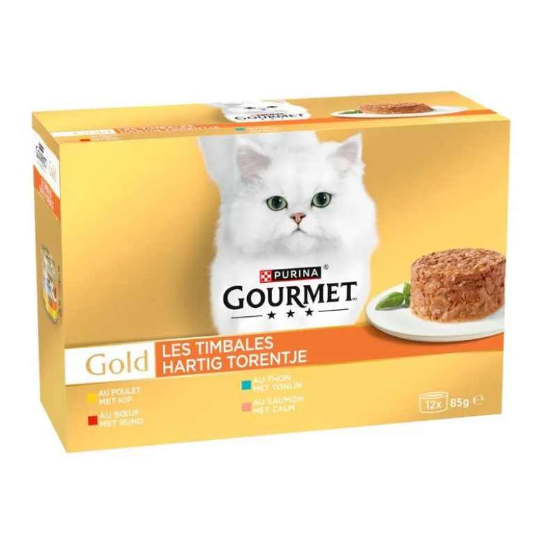 Økonomipakke: 24 x 85 g Gourmet Gold Raffineret Ragout
