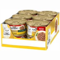 Økonomipakke: 48 x 85 g Gourmet Gold Saftig-Fine Bidder