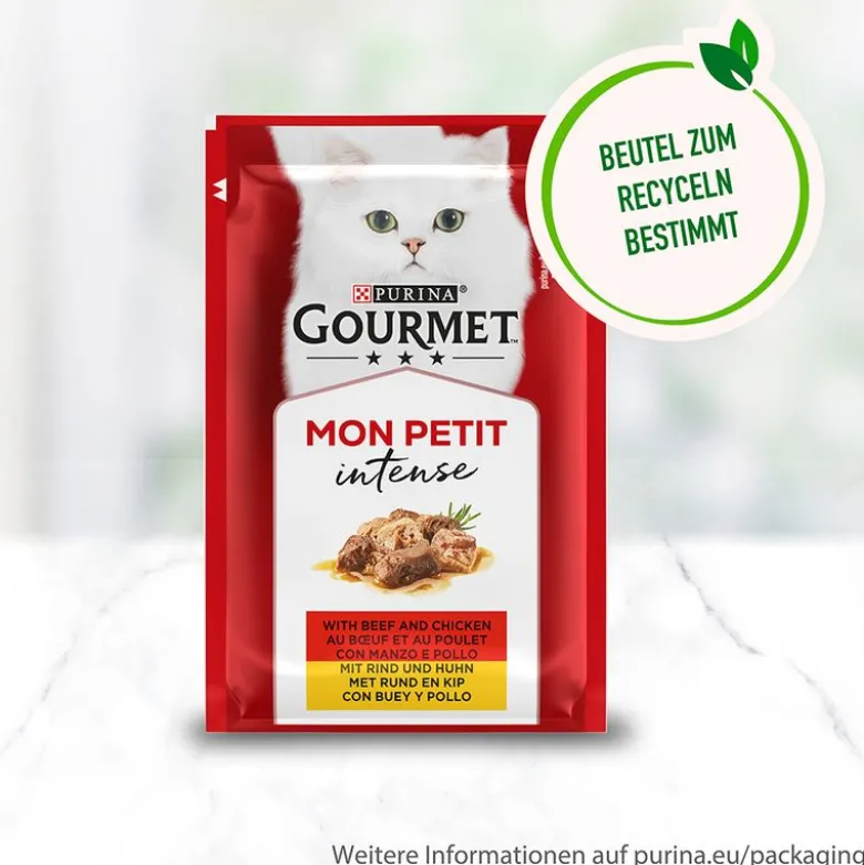 Økonomipakke: 24 x 50 g Gourmet Mon Petit