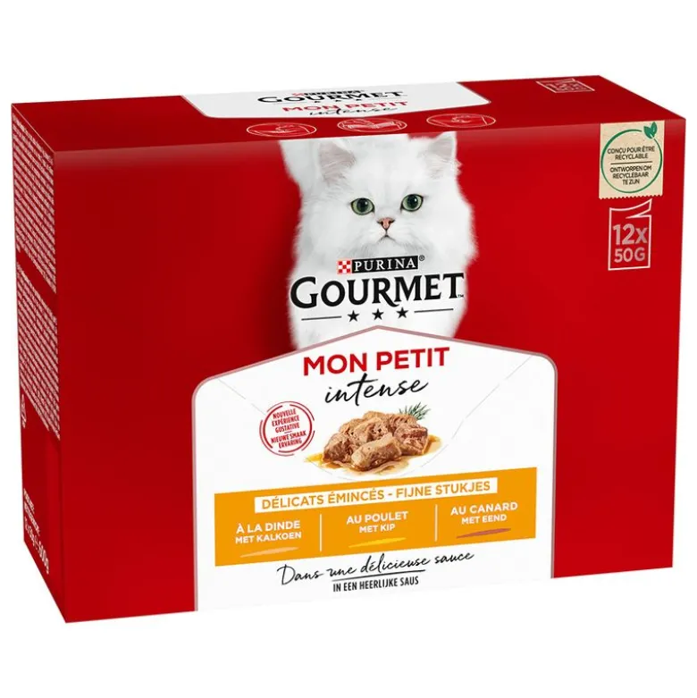 Økonomipakke: 24 x 50 g Gourmet Mon Petit