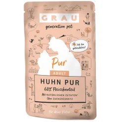 Økonomipakke: 32 x 125 g GRAU Adult kornfri portionsposer